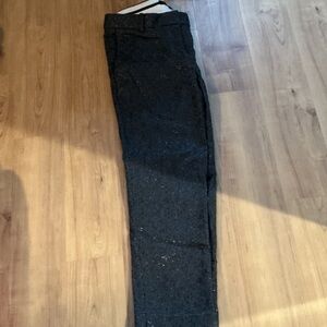 Ann Taylor Dark Patterned Trousers